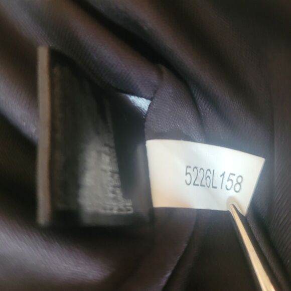 Tahari Black A-Line Floral Dress 20W Women's Plus Knee-Length Spandex Spring - Picture 9 of 9